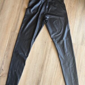 Champion Black Faux Leather Leggings